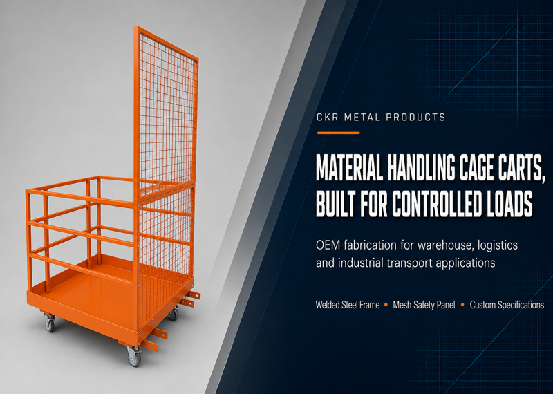Material Handling Cage Cart