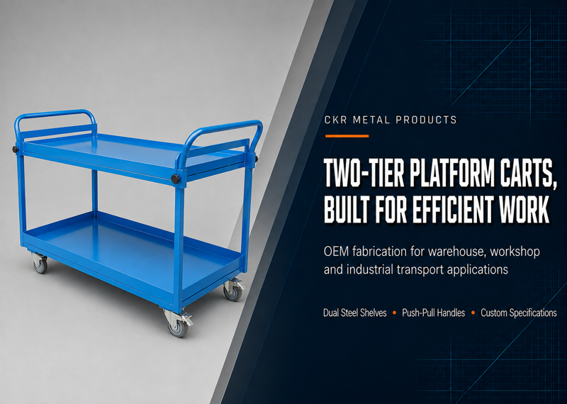 Two-Tier Platform Cart